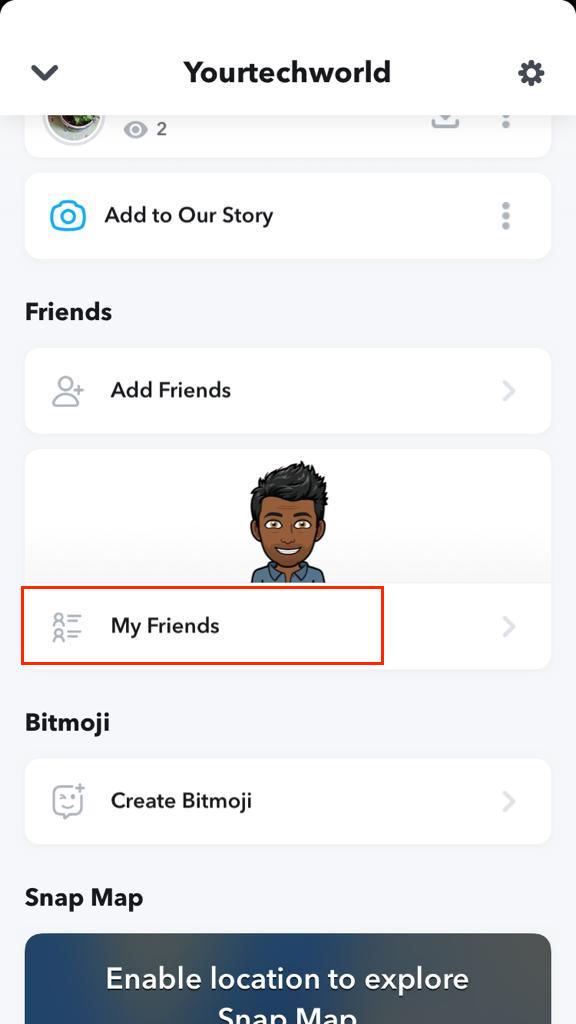 How to tell if Someone Unfriended you on Snapchat? 4