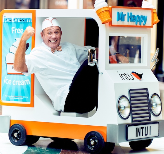 Stoop for a scoop at the world's smallest ice cream van at intu Lakeside Your Thurrock