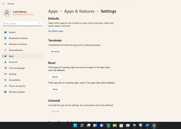 Fix problems with apps from Microsoft Store Microsoft.