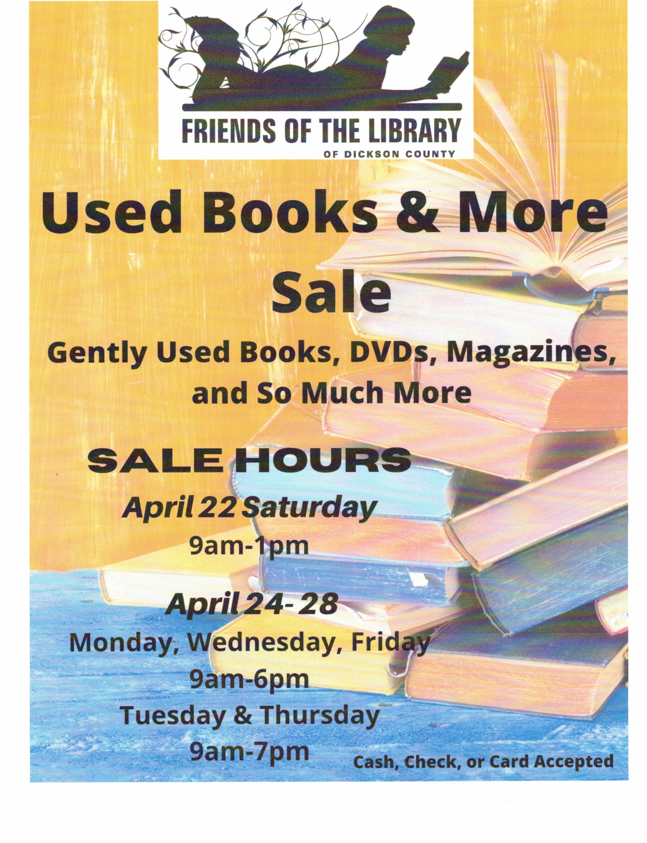 Dickson County Public Library Book Sale