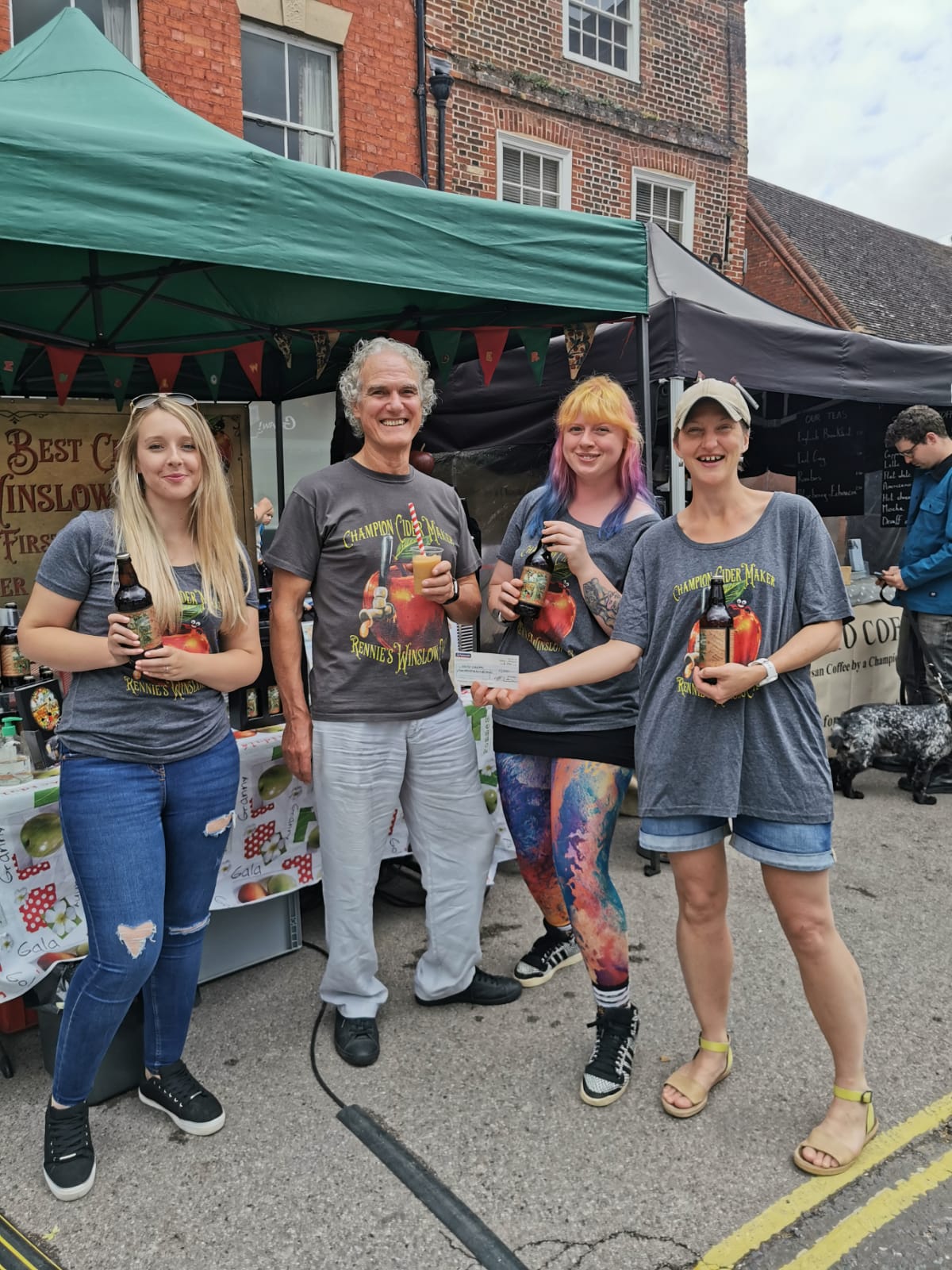 Thank you again Rennie’s Winslow Cider. Youth Concern