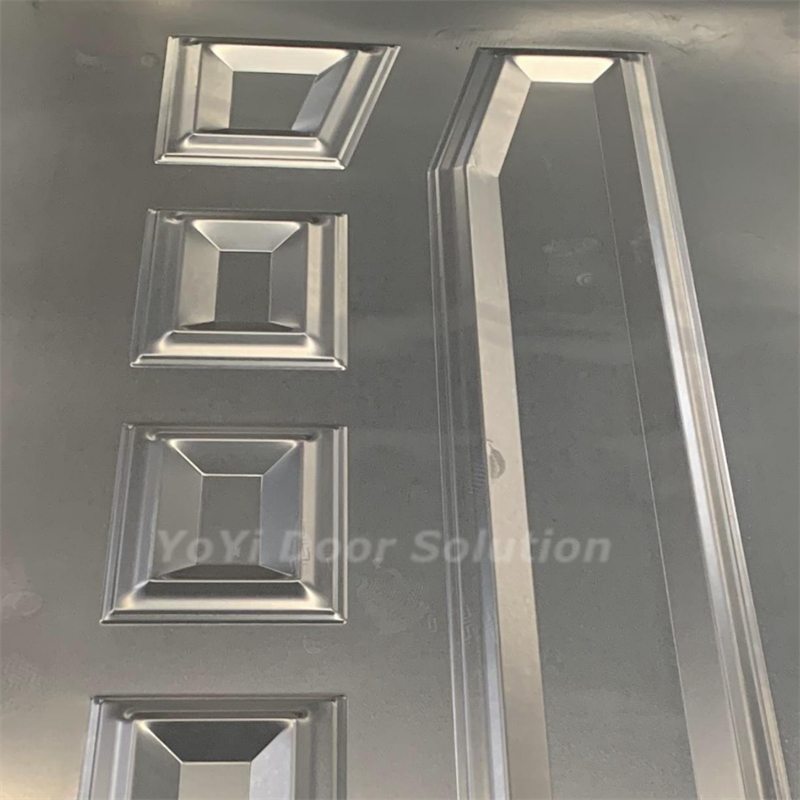 modern design embossed metal door skin stamped steel door skin steel