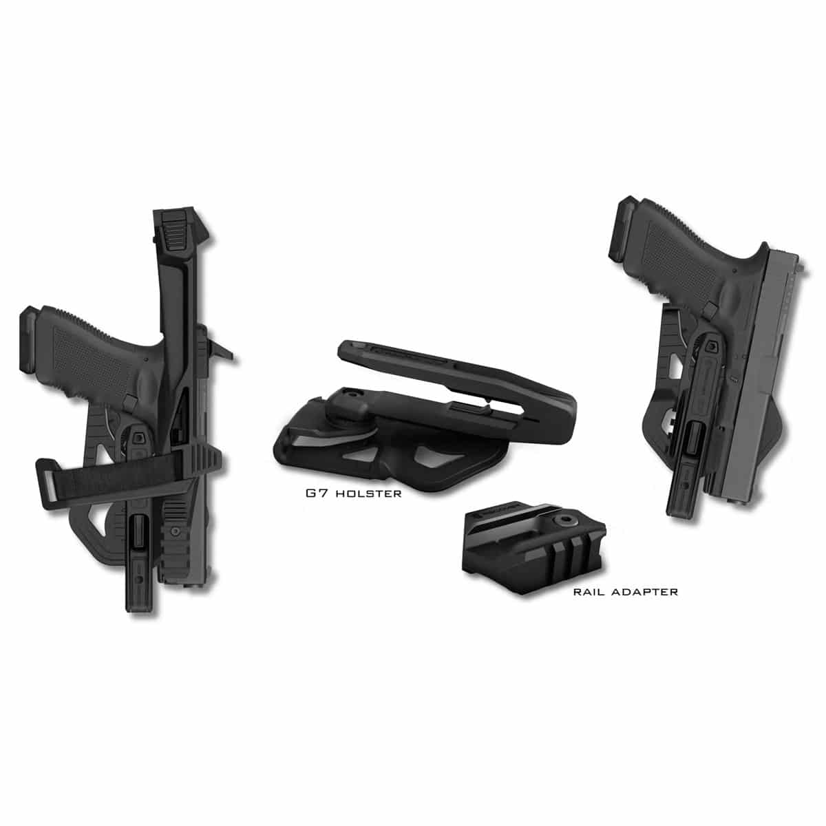 Recover Tactical 20/20N Stabilizer Brace Conversion Kit for All Glock