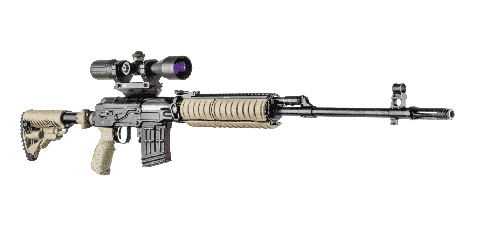 M4SVD Fab Defense Side Folding and Collapsible Buttstock Kit for SVD