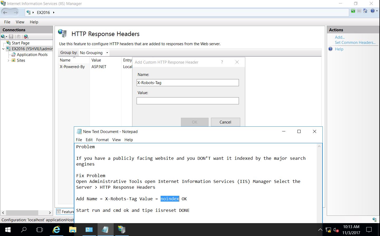 Microsoft IIS Stop Getting Indexed By Search IT World
