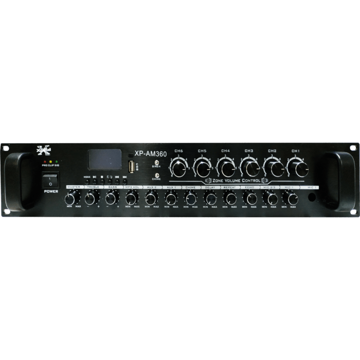 Xplod XPAM50 50 Watt Sound Amplifier YTech CCTV Egypt