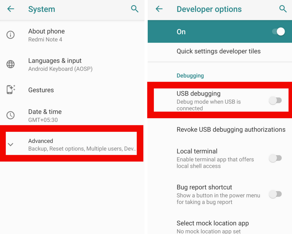 How to Enable USB Debugging on Android 9.0 Pie [2 Steps Method]