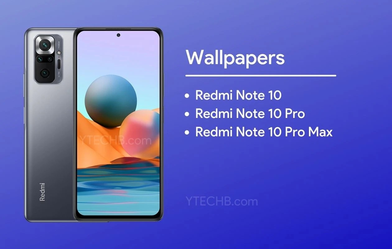 Download Redmi Note 10 Pro (Max) Stock Wallpapers [FHD+]