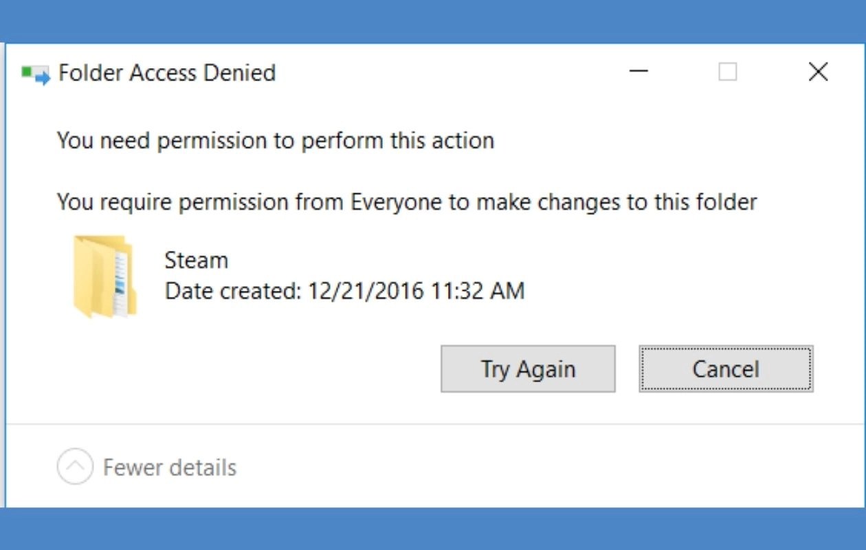 [Fix] You Require Permission from Administrators to Make Changes to