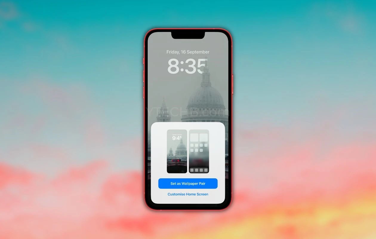 How to set different home screen wallpaper on iOS 16 [Easy Way]