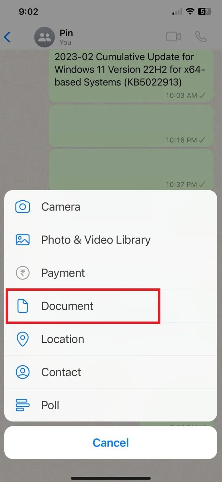 How To Send Large Files on WhatsApp [Android , iOS and PC]