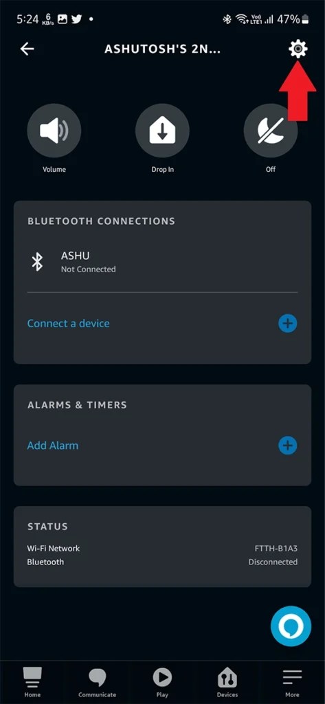 How To Reconnect Alexa/Amazon Echo To WiFi Network