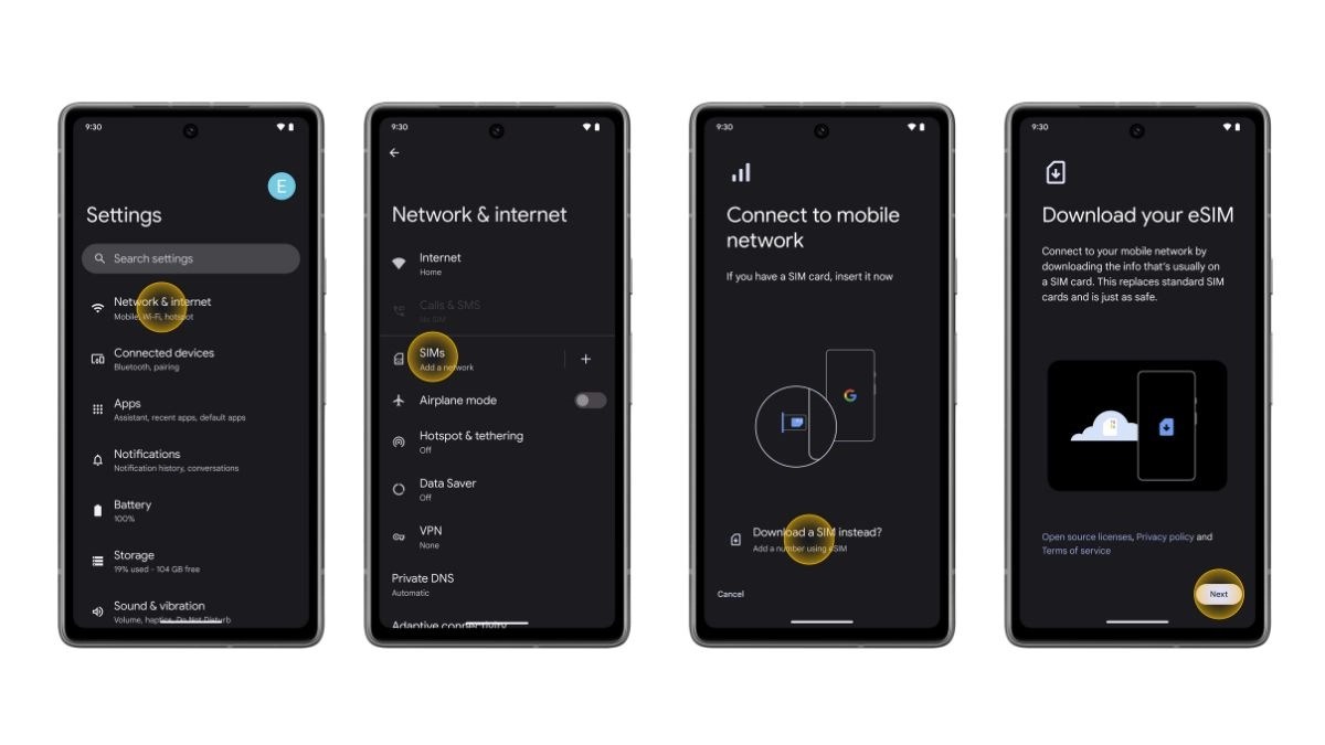 How to Activate eSIM on Pixel 7, 7a, and 7 Pro [Easy Guide]