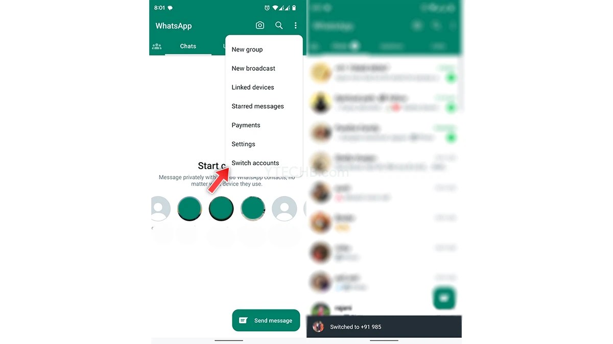 How to Use Multiple Accounts on WhatsApp [Android]
