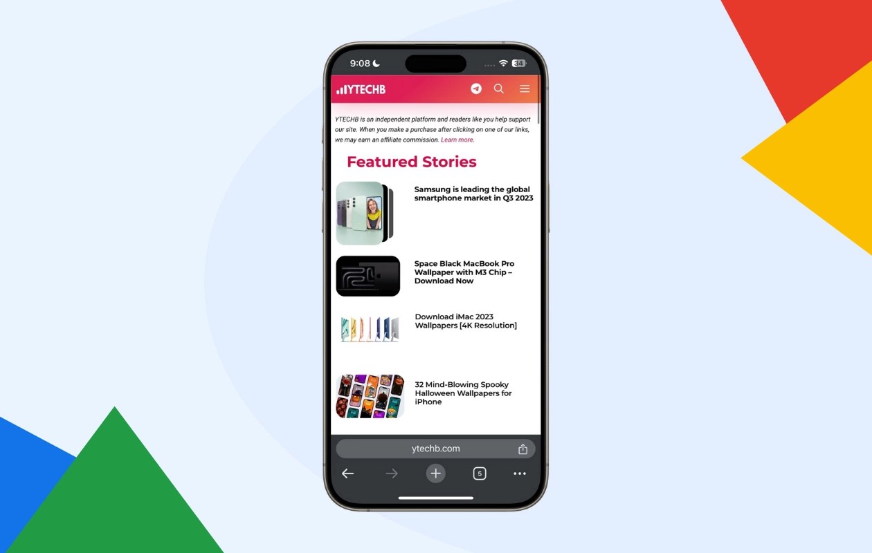 How to Move Address Bar to Bottom on Chrome for iOS