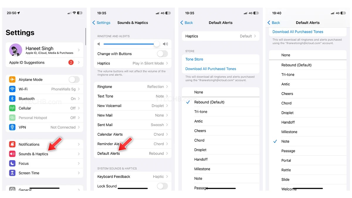 How to Change Default Notification Sound on iPhone [New]