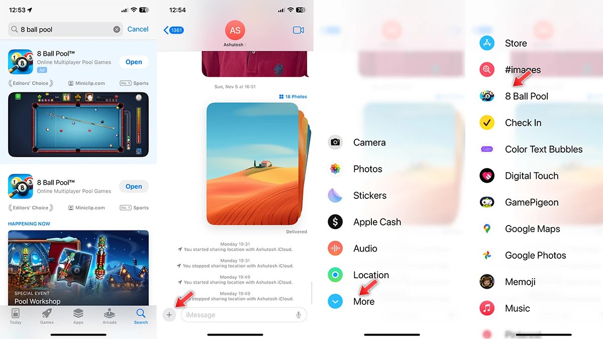How to Play 8 Ball Pool on iMessage [2 Methods]