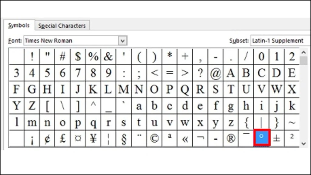 How to Type Degree Symbol in Word (°) [PC and Mobile]