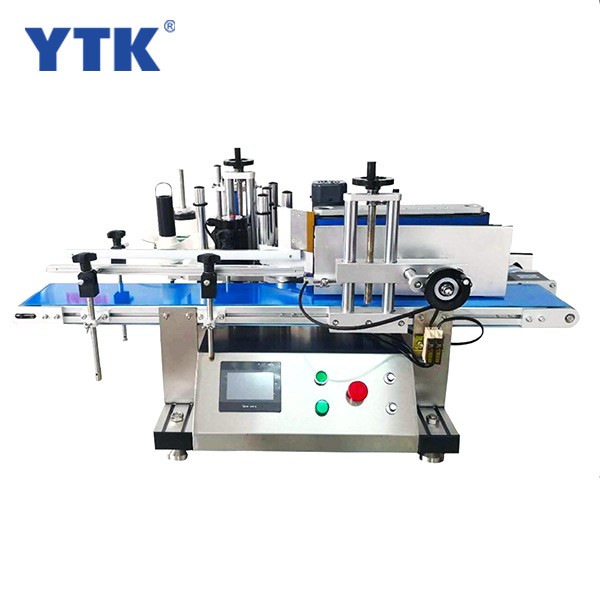 YTK150 Fully automatic desktop round bottle labeling machine single