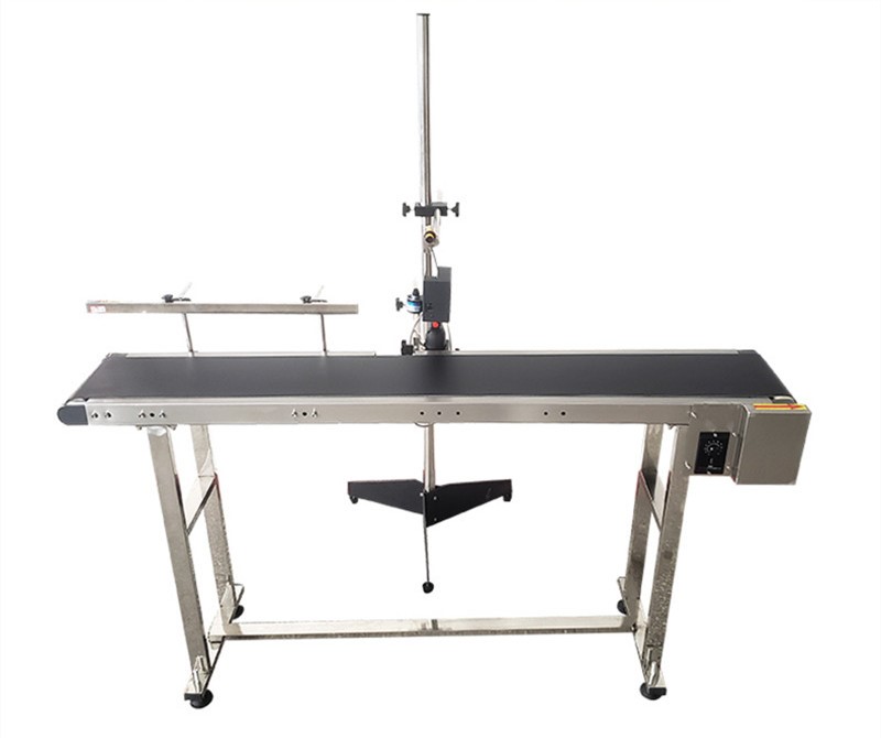 Automatic Conveyor Belt Date Coding Inkjet Printing Machine For Box