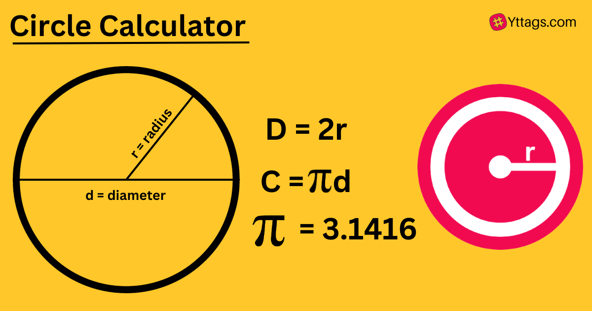Impressive Online Circle Calculator Yttags