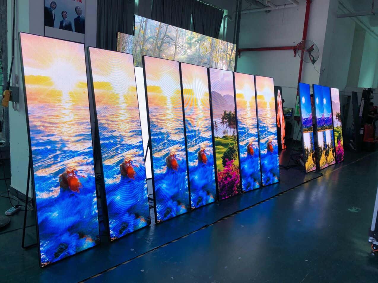 LED Digital Poster,LED Poster Display,LED Poster YUCHIP