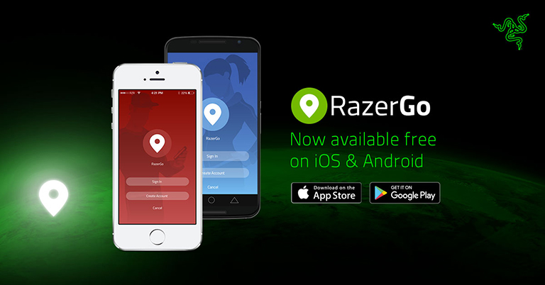 Razer Go is the locationbased chat app for Pokemon Go
