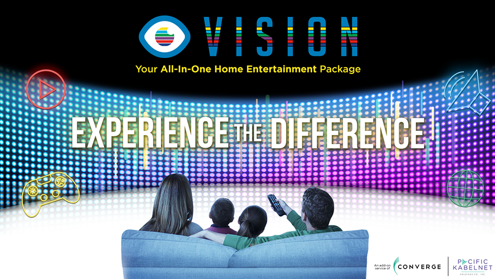 Converge VISION plans come with Android Box and cable channels