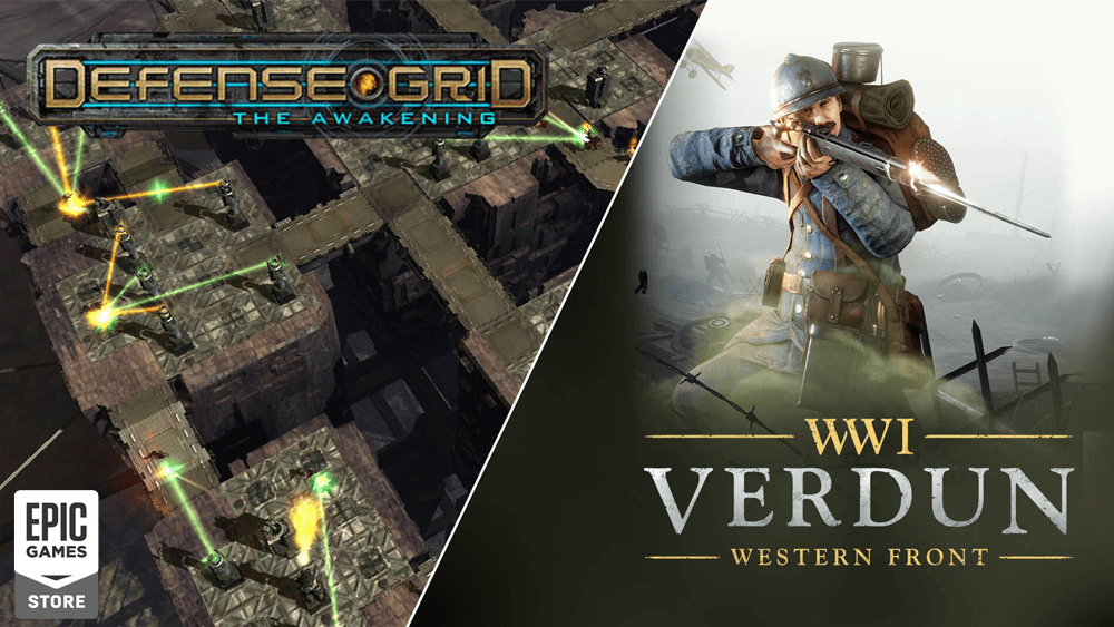 Verdun, Defense Grid The Awakening free for a limited time at Epic