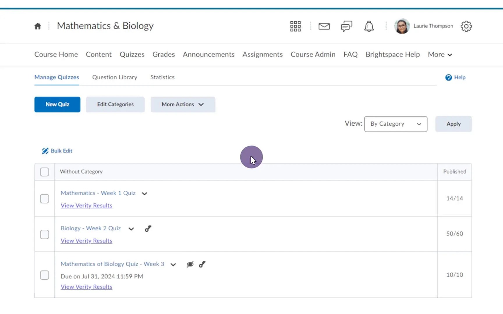 D2L Brightspace Test Proctoring Solution YuJa Verity Test Proctoring