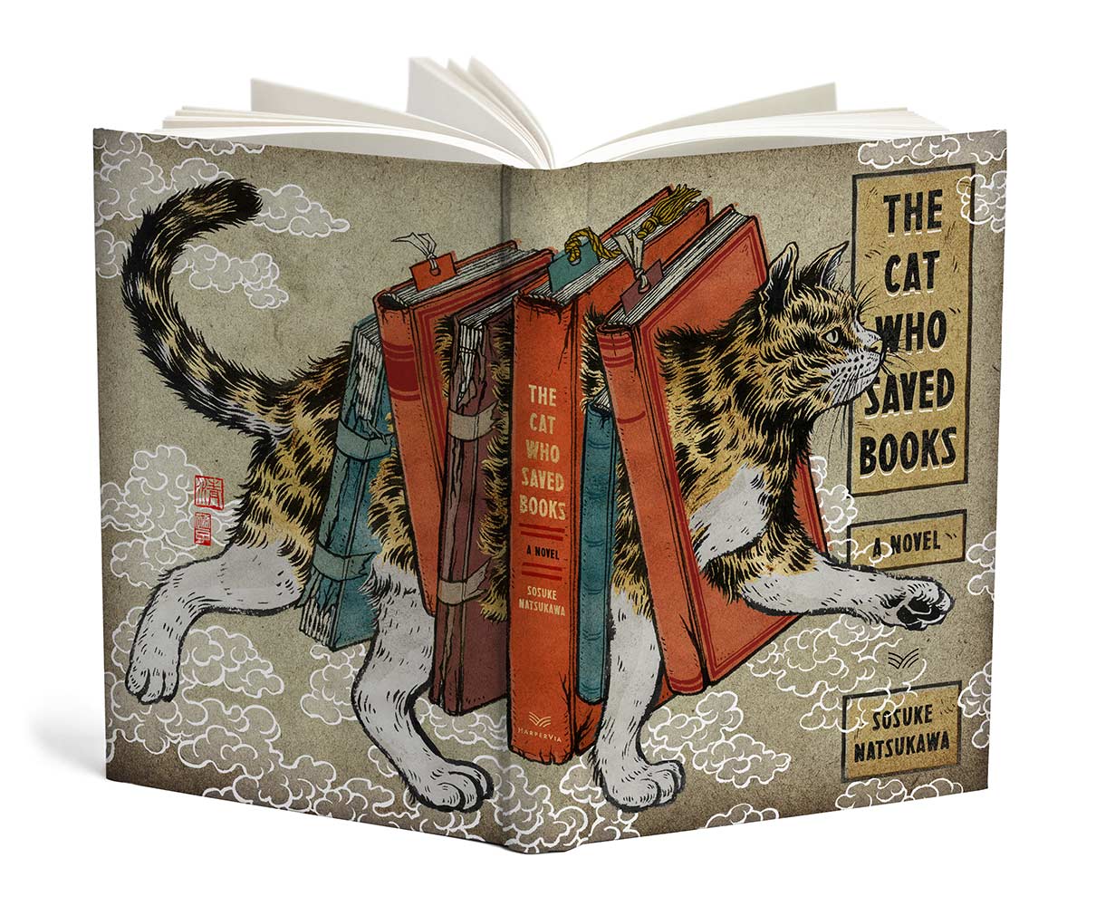 The Cat Who Saved Books cover Yuko Shimizu