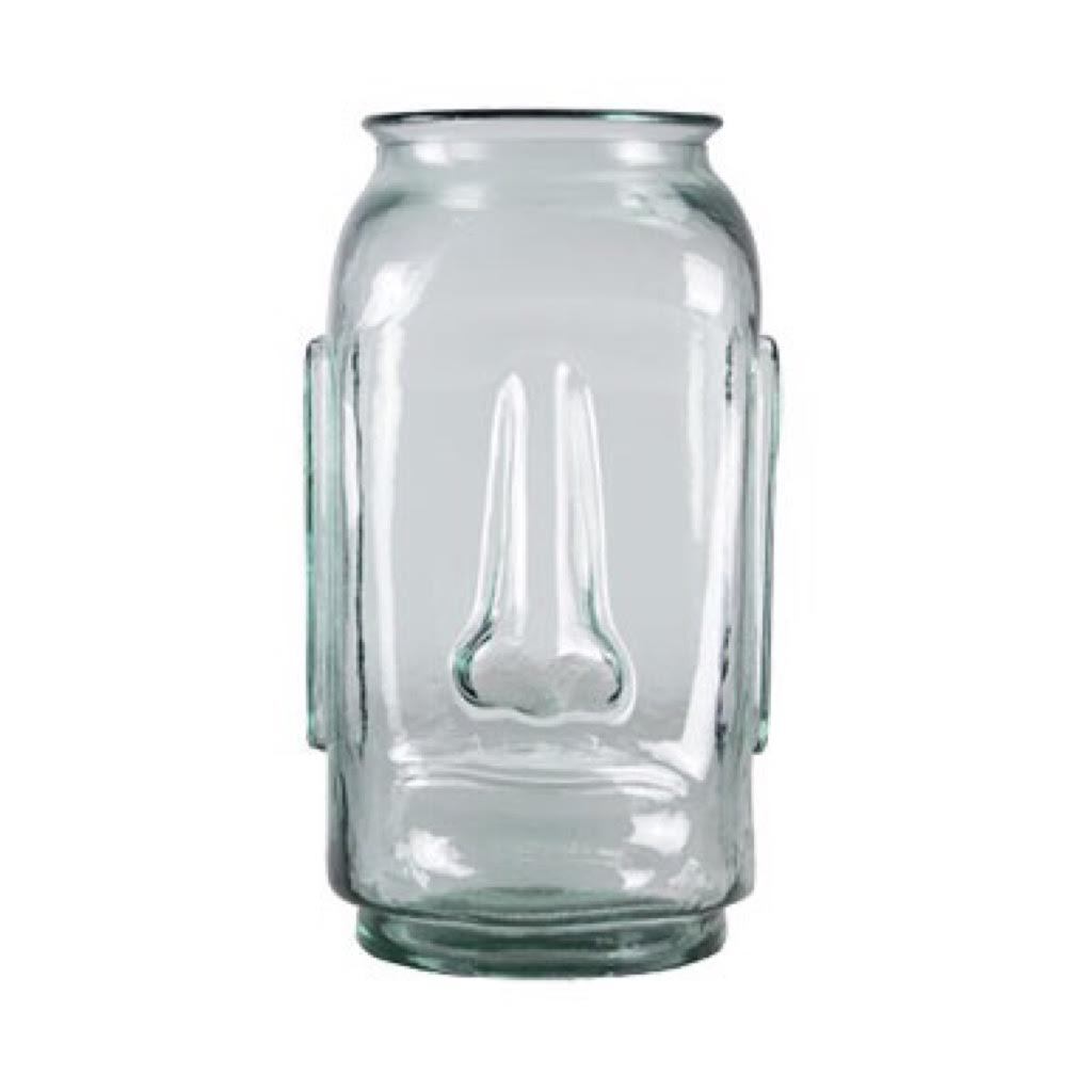 Mr Small Glass Vase Clear Recycled Glass Shop Sustainable Design