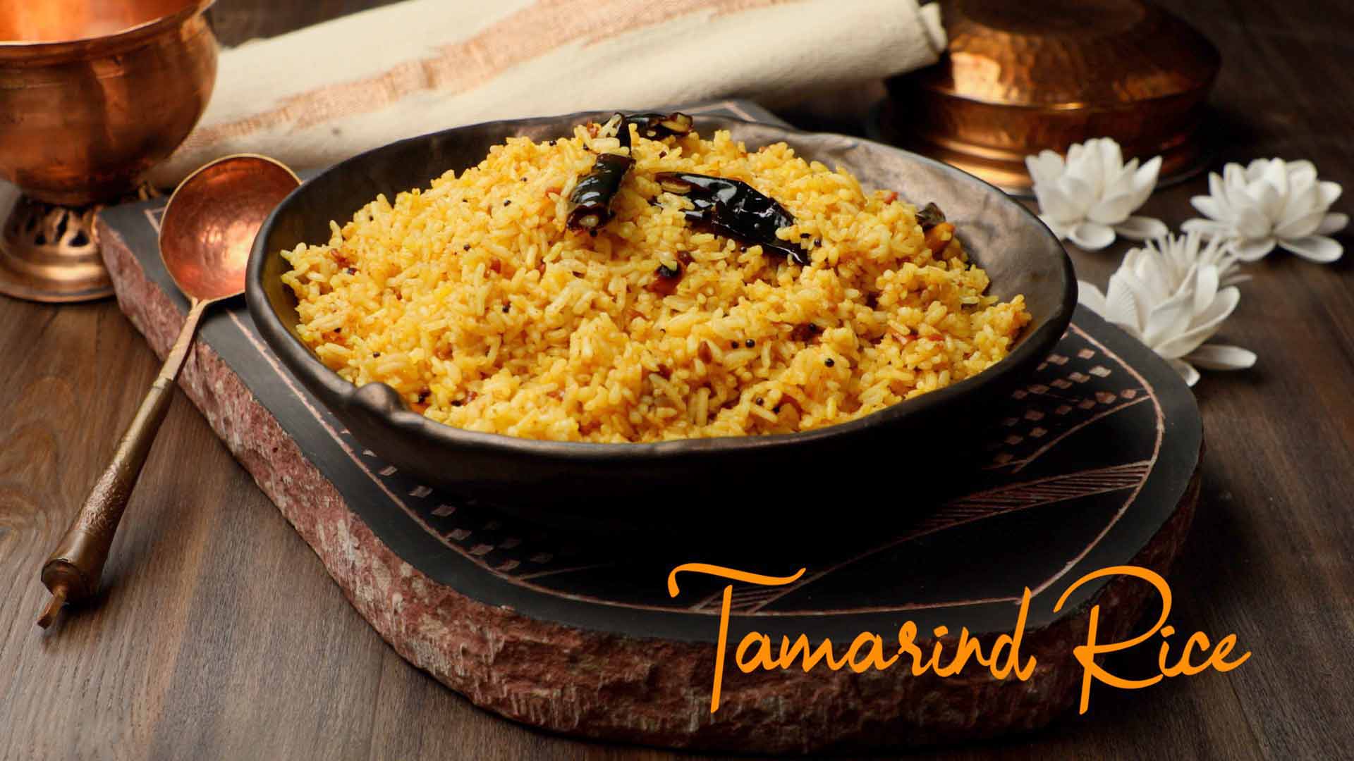 Tamarind Rice Recipe South Indian style Tamarind Rice by Yummefy Recipes