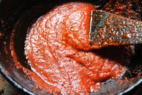 Chilli Tomato Chutney cooked