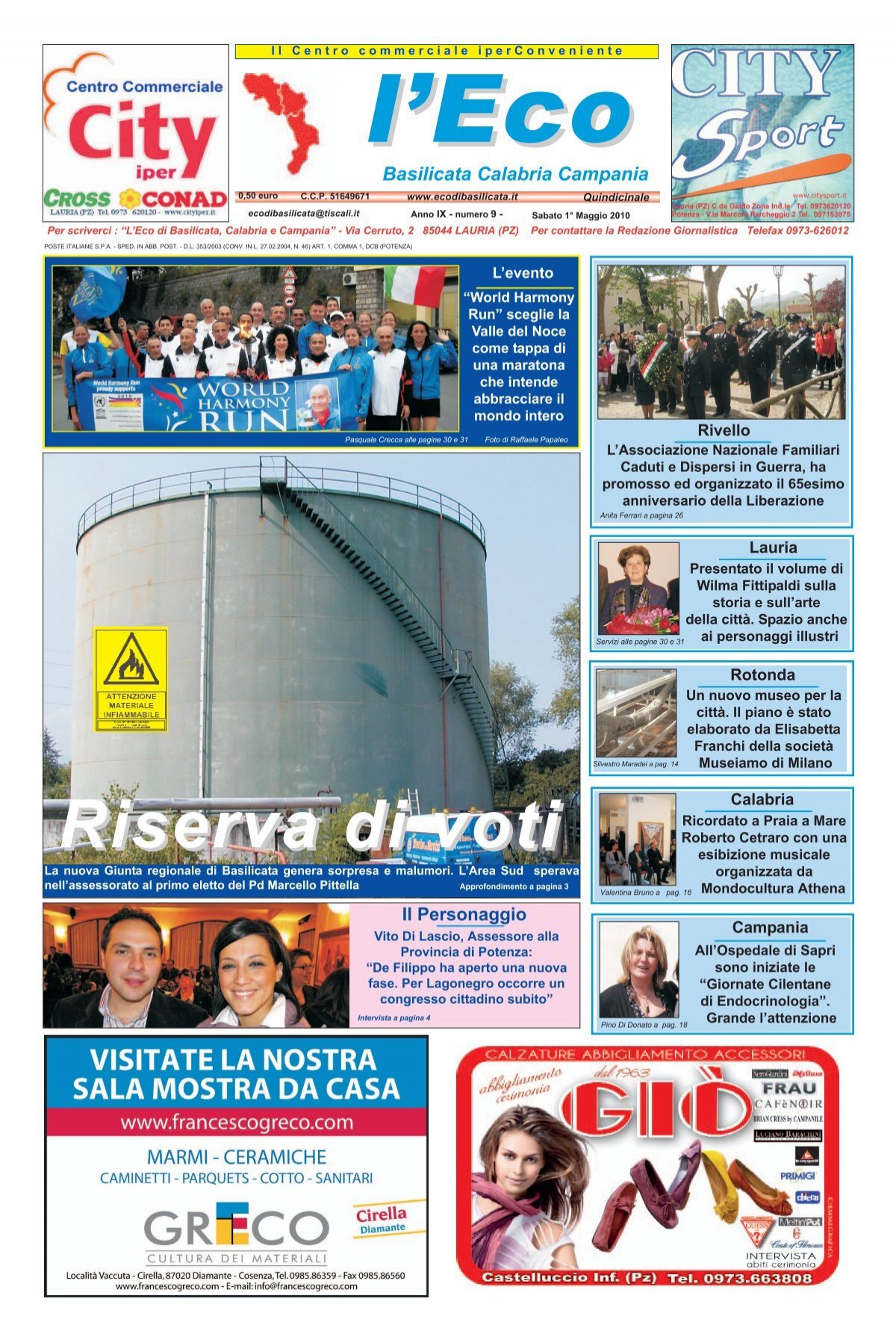 L'iniziativa - L'eco Di Basilicata