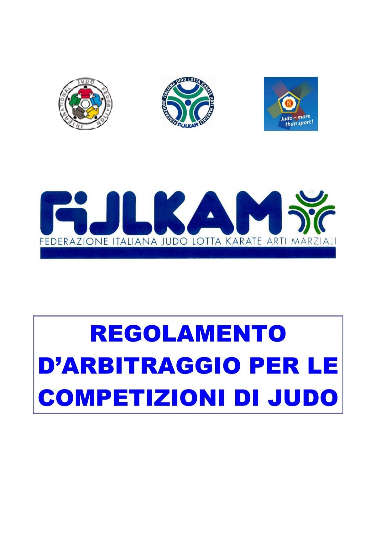 Regolamento D'arbitraggio Per Le Competizioni Di Judo - Fijlkam 567_x_400_jpg