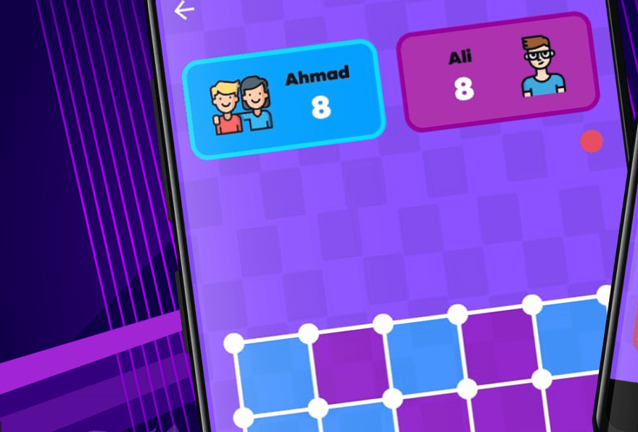 DOTS AND BOXES Classic Strategy Board Game Yuna Web