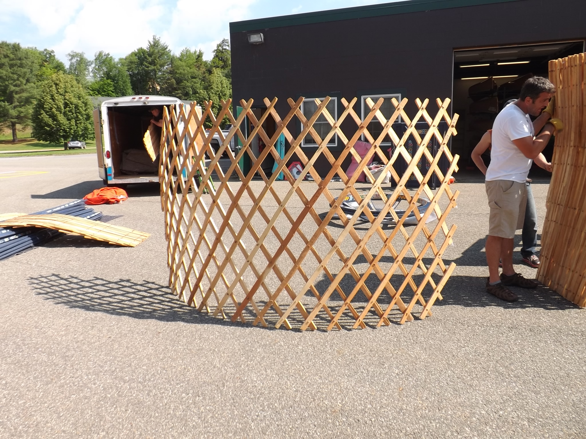 The Groovy Yurts Build Yurts