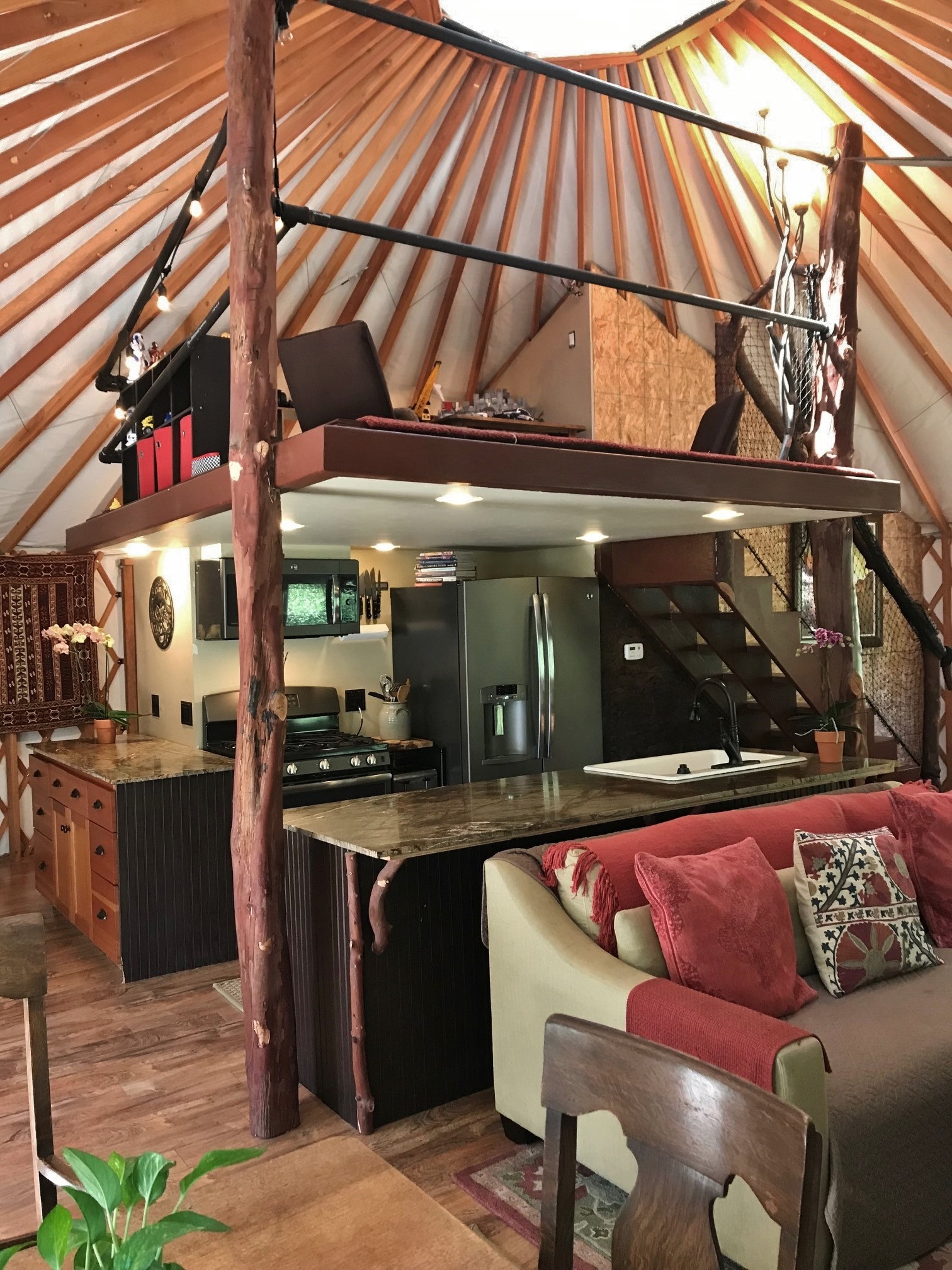 30Foot Yurts Spacious, Cozy, & Pacific Yurts
