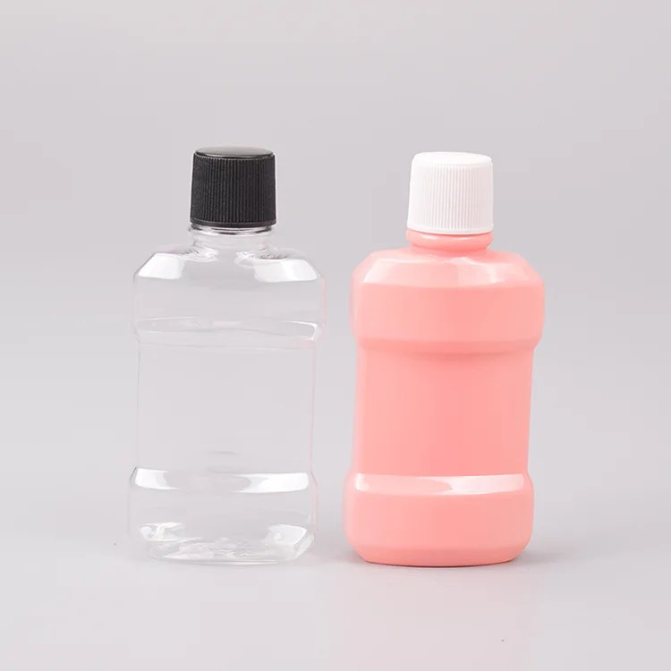 mouthwash bottle, small travel mouthwash container 80ml, 500ml
