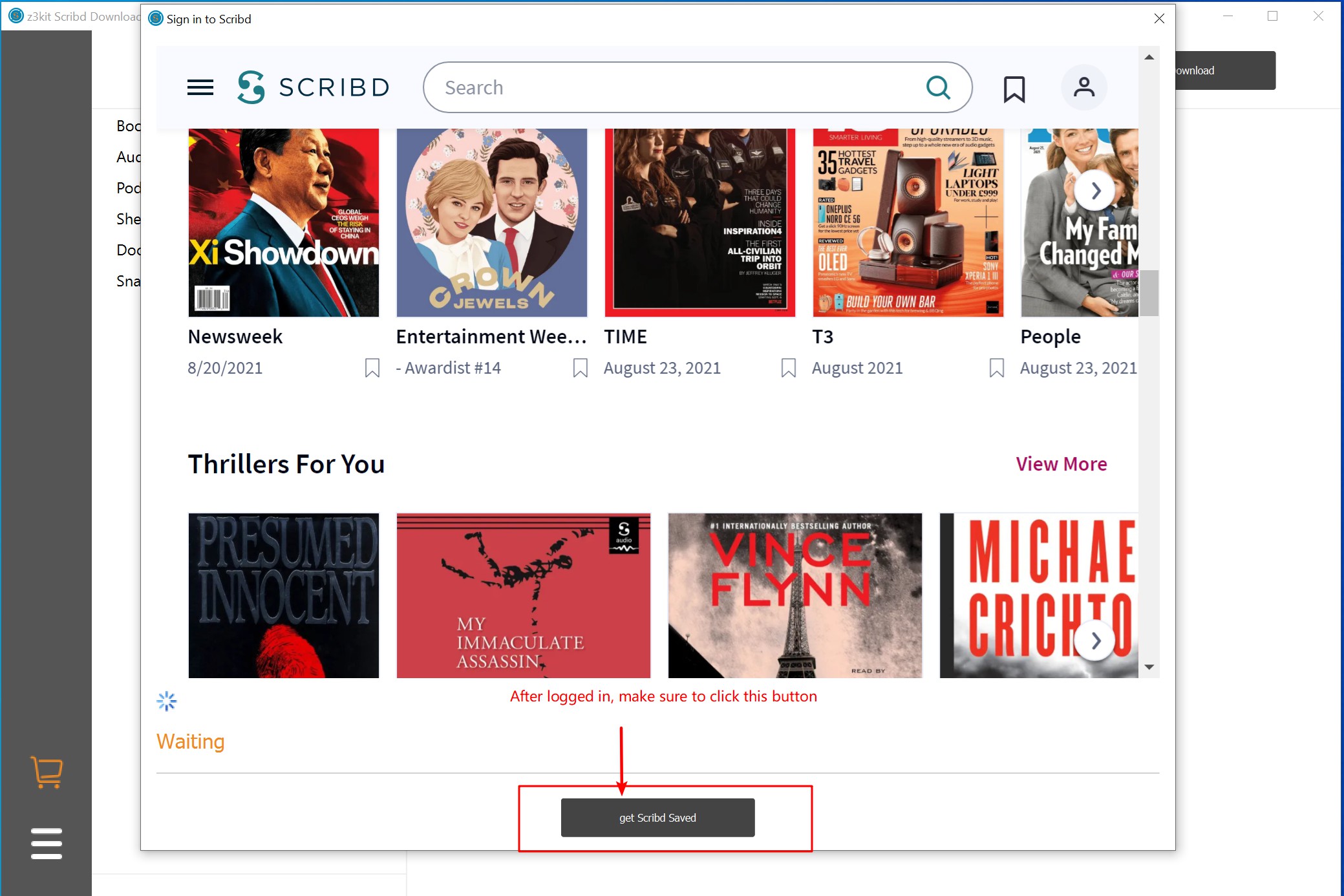 ScribdEverand Download contents from scribd & everand