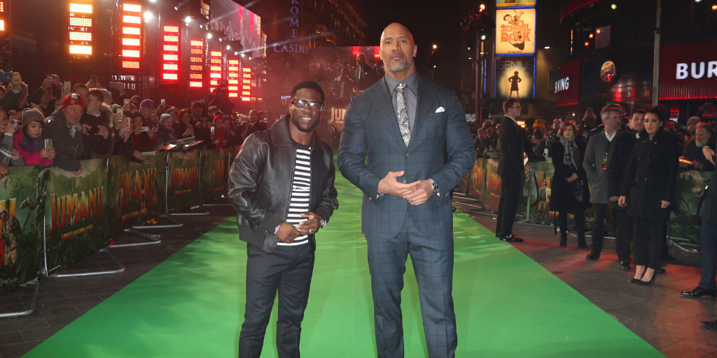 KEVIN HART TROLLS THE ROCK WITH FANNY PACK HALLOWEEN COSTUME! Z93