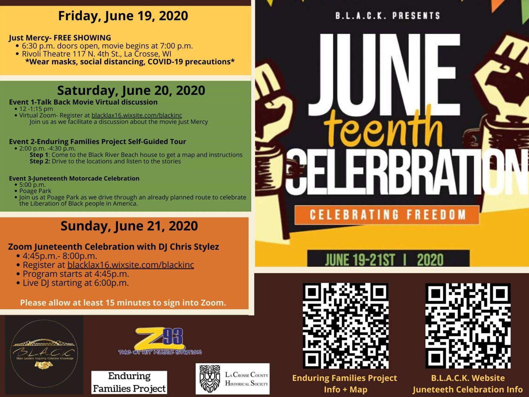 LA CROSSE CELEBRATION SOCIAL DISTANCE STYLE Z93