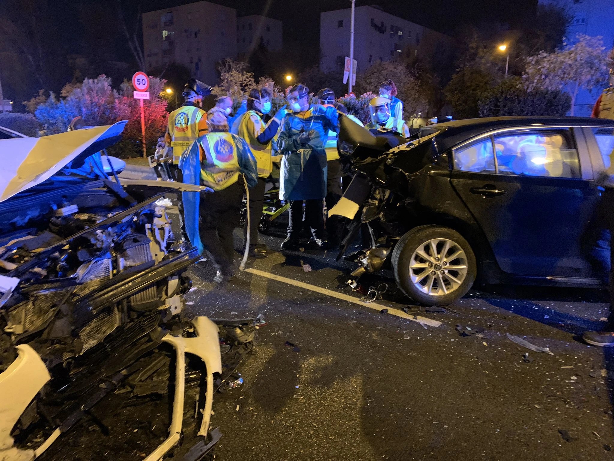 ÚLTIMA HORA Un aparatoso accidente se ha producido en la avenida de