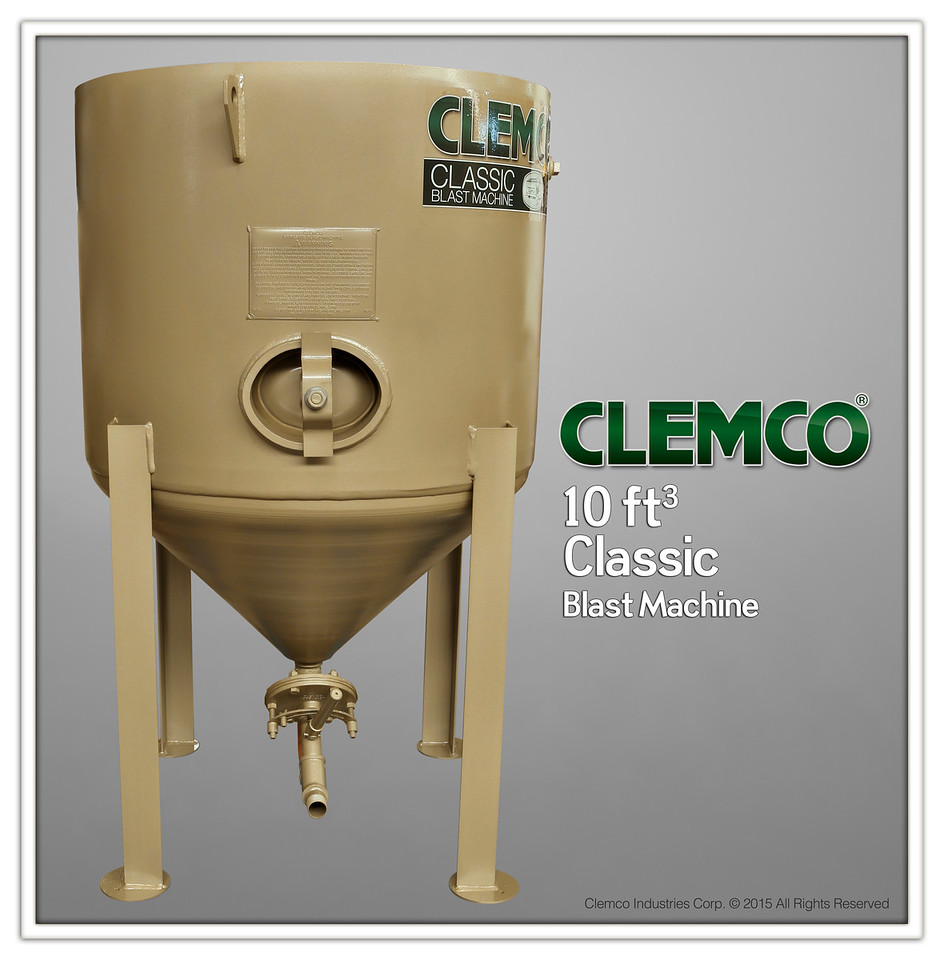 Blast Pot Machines Clemco Classic Series Blasting Pots by Z Abrasives