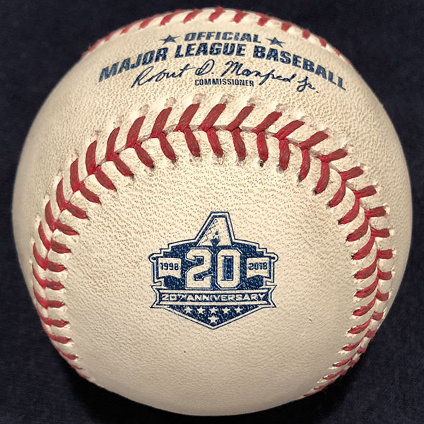 Commemorative baseballs — Zack Hample