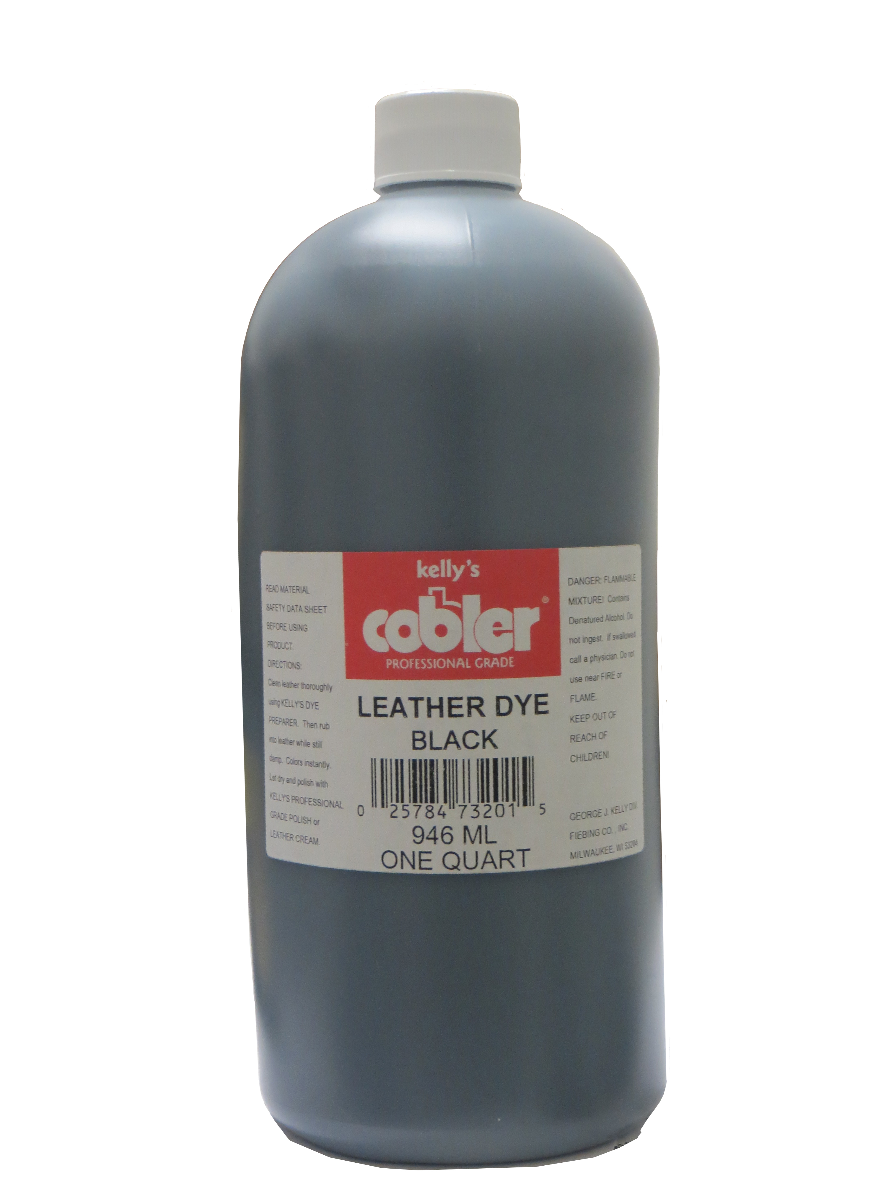 Kelly's Black Leather Dye (Quart) C200532C200532