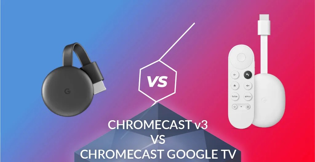 Chromecast versions, models and generations 2 vs 3 & 3 vs 4
