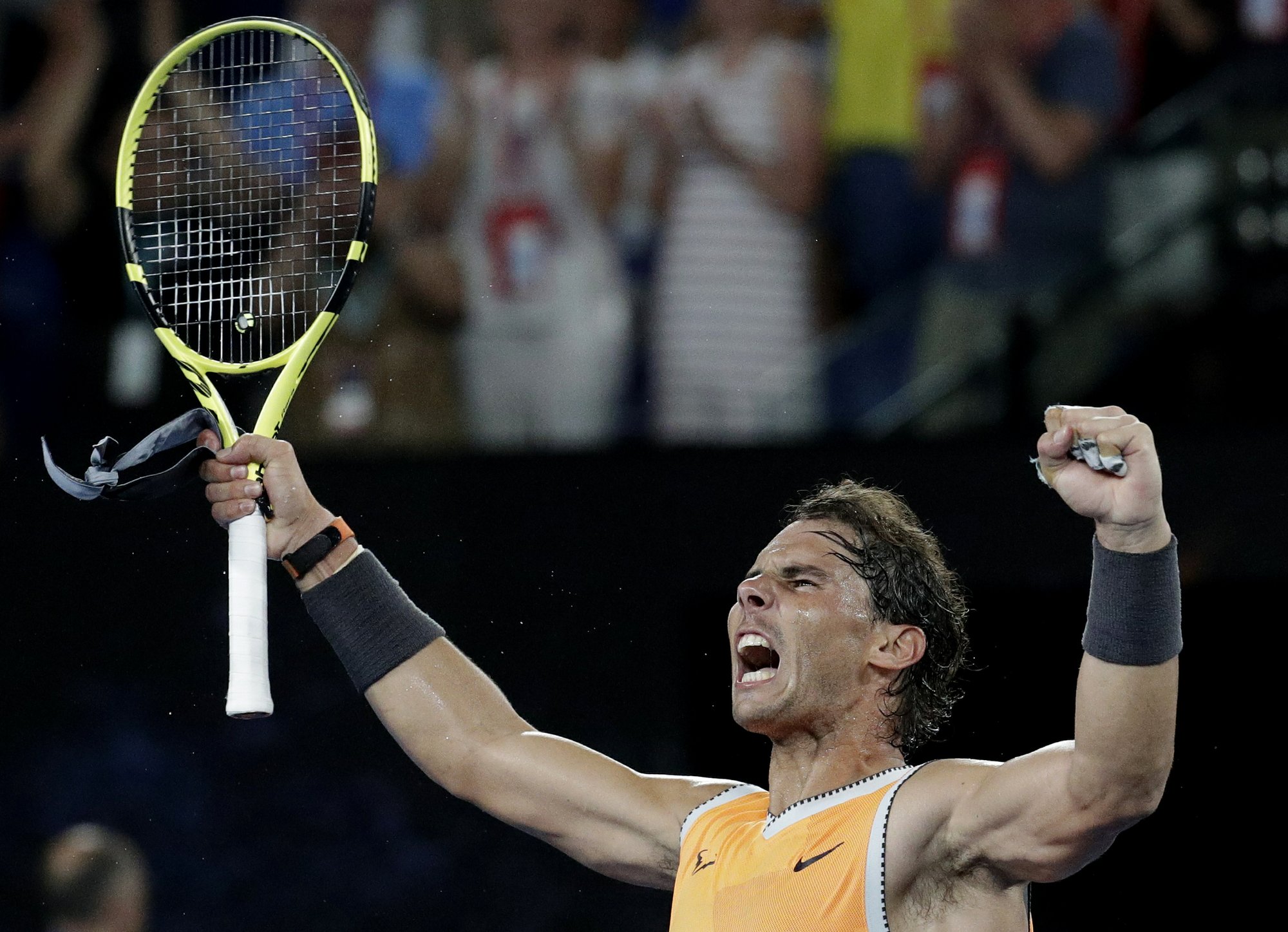 Nadal breaks, beats Tsitsipas for 5th Australian Open