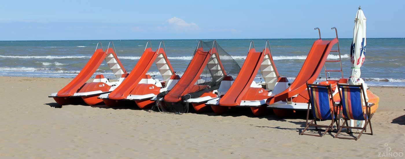 Jesolo Beach paradise on the upper Adriatic sea
